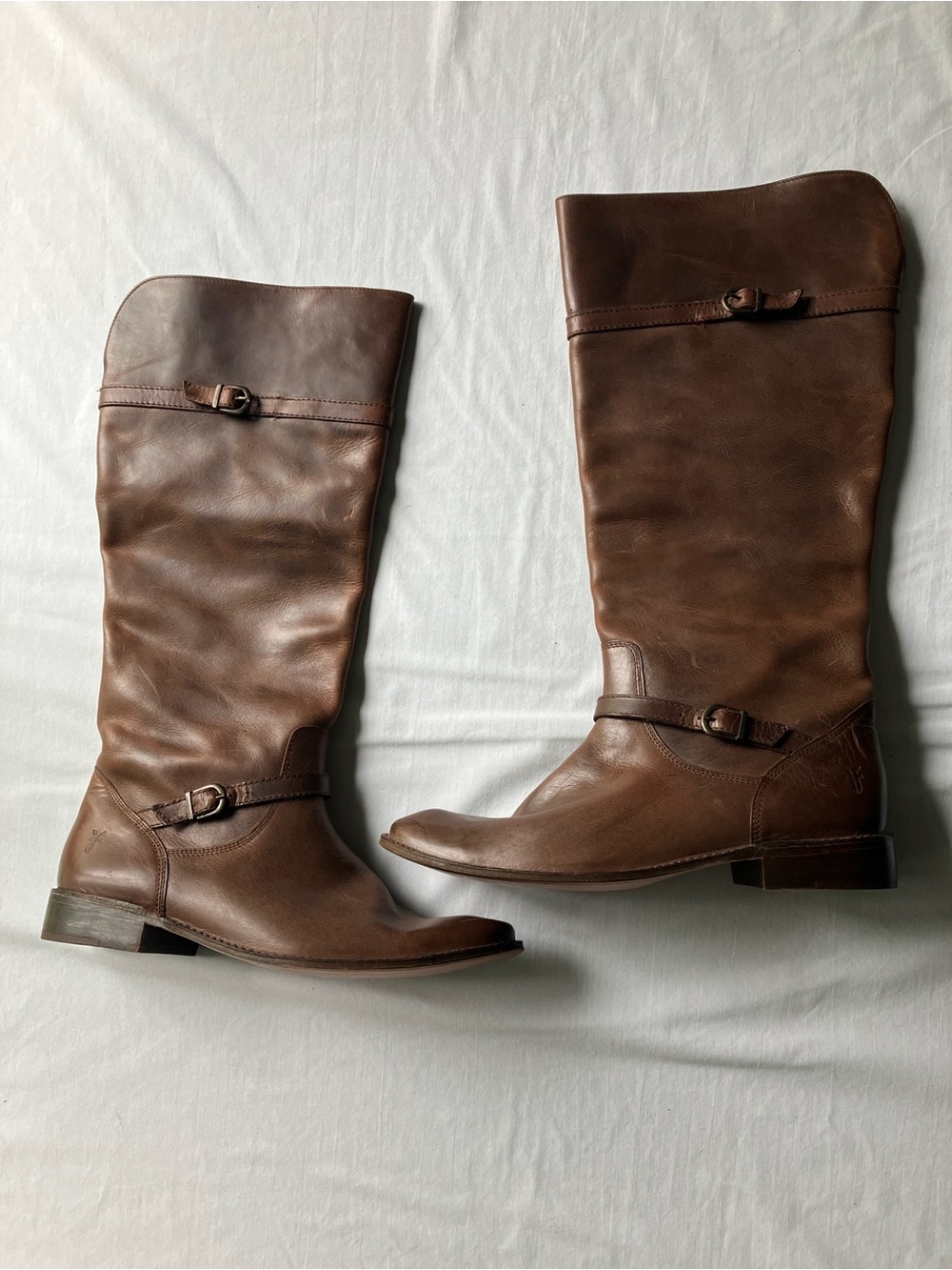 Frye Boots tall leather riding boot brown women’s size 11